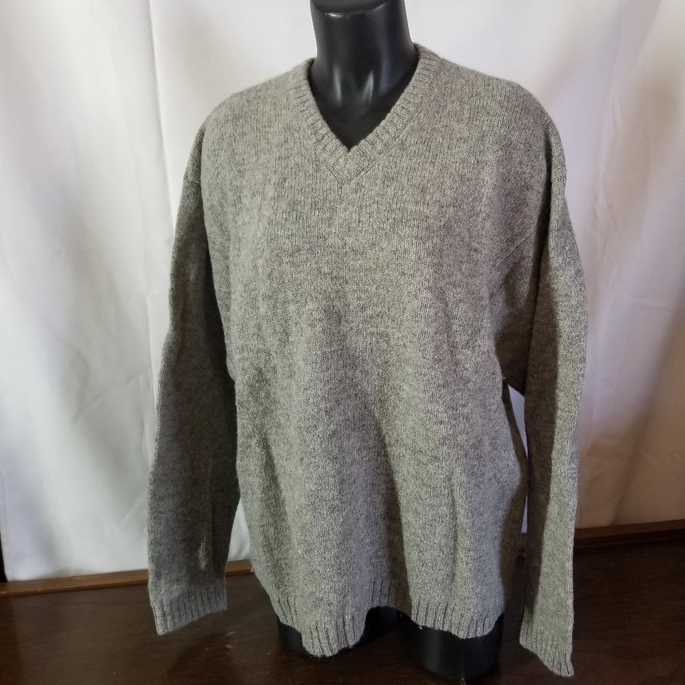 J Crew 100% Shetland Wool Men’s Sweater - L